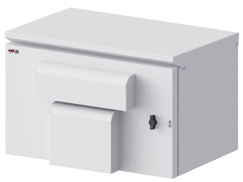 GO-06-19-28-AC-ECP  Rack ext Poste-Pared 6U 34cm