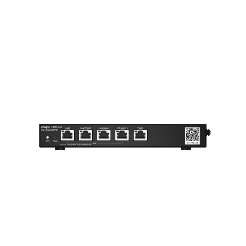 Ruijie | RG-EG305GH-P-E | Gateway PoE empresarial