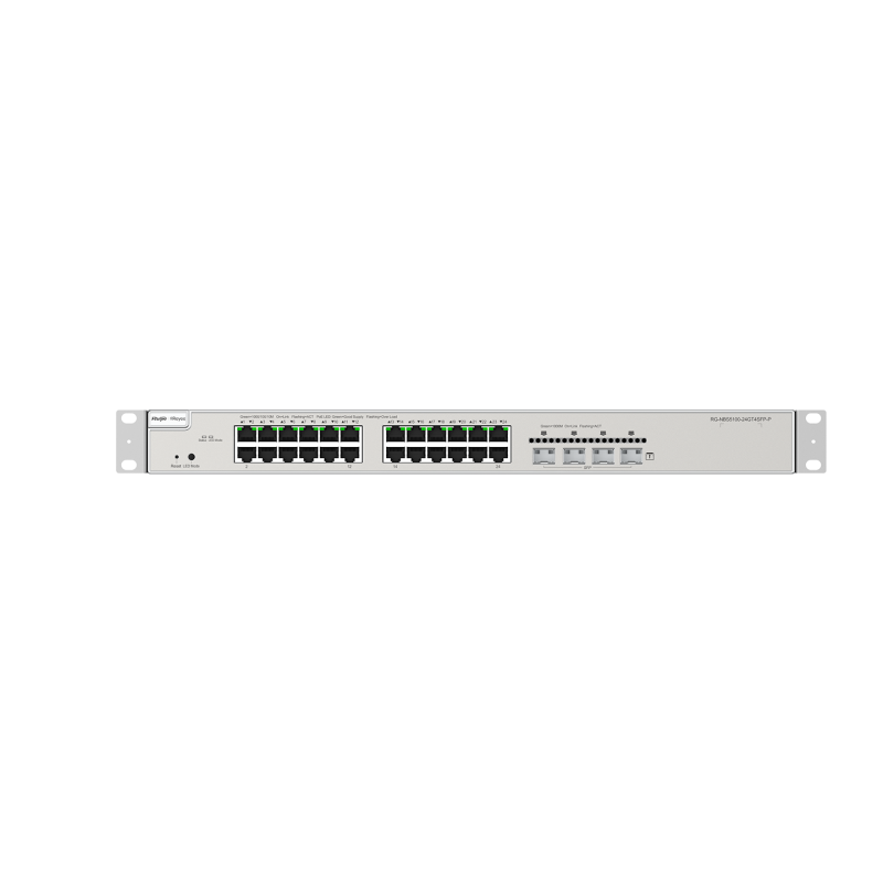 Ruijie | RG-NBS5100-24GT4SFP-P | Switch PoE L3 de 24 puertos + 4 SFP