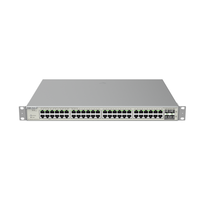 Ruijie | RG-NBS5200-48GT4XS-UP | Switch PoE++ L3 de 48 puertos + 4 SFP+