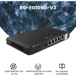 Ruijie | RG-EG105G-V3 | Gateway empresarial de 5 puertos Gigabit