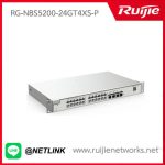 Ruijie | RG-NBS5200-24GT4XS-P-V2 | Switch PoE L3 de 24 puertos + 4 SFP+