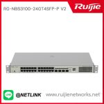 Ruijie | RG-NBS3100-24GT4SFP-P-V2 | Switch PoE L2 de 24 puertos + 4 SFP