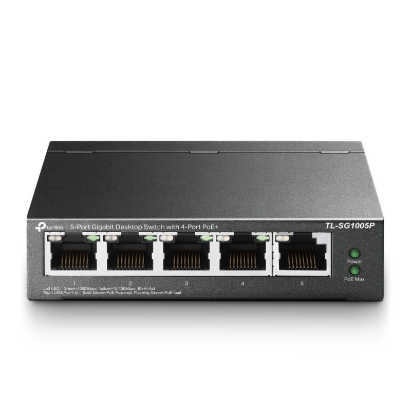 TP-Link TL-SG1005P | No-Admin < 13-PoE