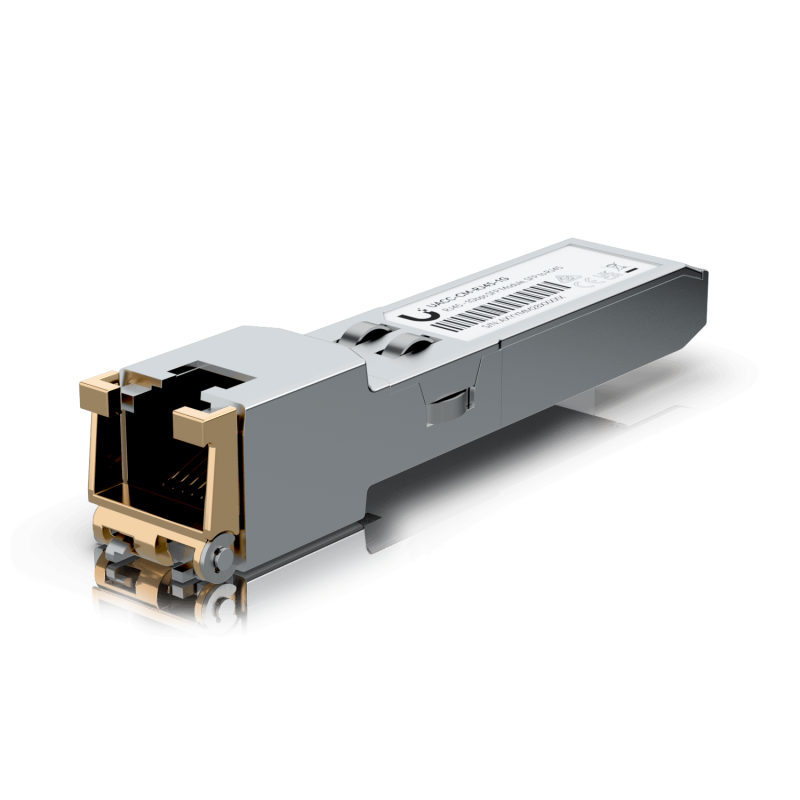Ubiquiti UF-RJ45-1G | Módulo SFP a RJ45 Gigabit Ethernet