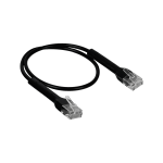 Ubiquiti NUP-03 | Cable patch Cat6 negro de 30 cm