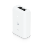 Ubiquiti U-POE+ | Inyector PoE+ Gigabit 802.3at de 48 V y 31,2 W