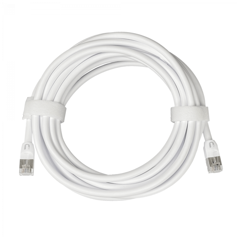 Ubiquiti WOP-5 | Cable de red exterior Cat5e F/UTP blanco de 5 m