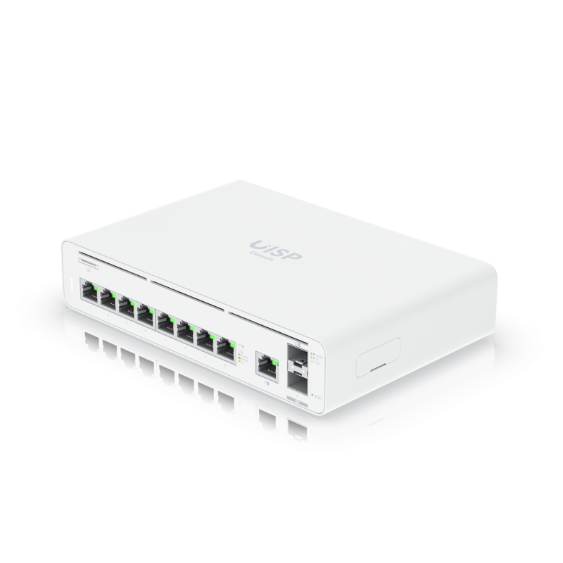 Ubiquiti UISP-CONSOLE | Consola UISP con 9 puertos Gigabit y 2 SFP+ 10G