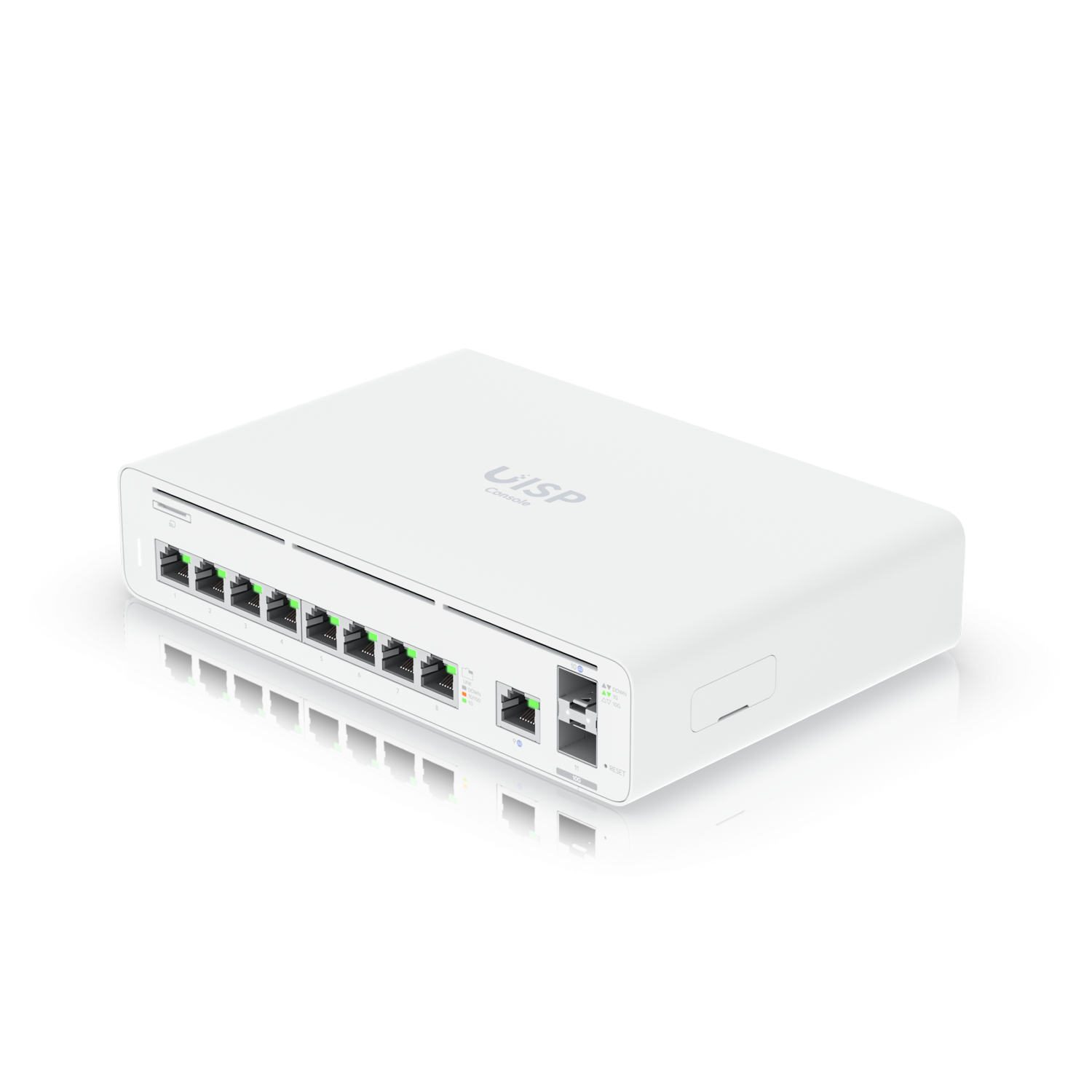 Ubiquiti UISP-CONSOLE | Consola UISP con 9 puertos Gigabit y 2 SFP+ 10G