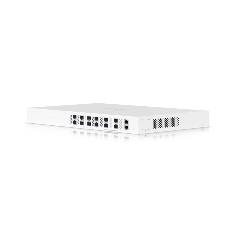 Ubiquiti UISP-FIBER-OLT-XGS | OLT UISP Fiber XGS con 8 puertos PON y 4 SFP28