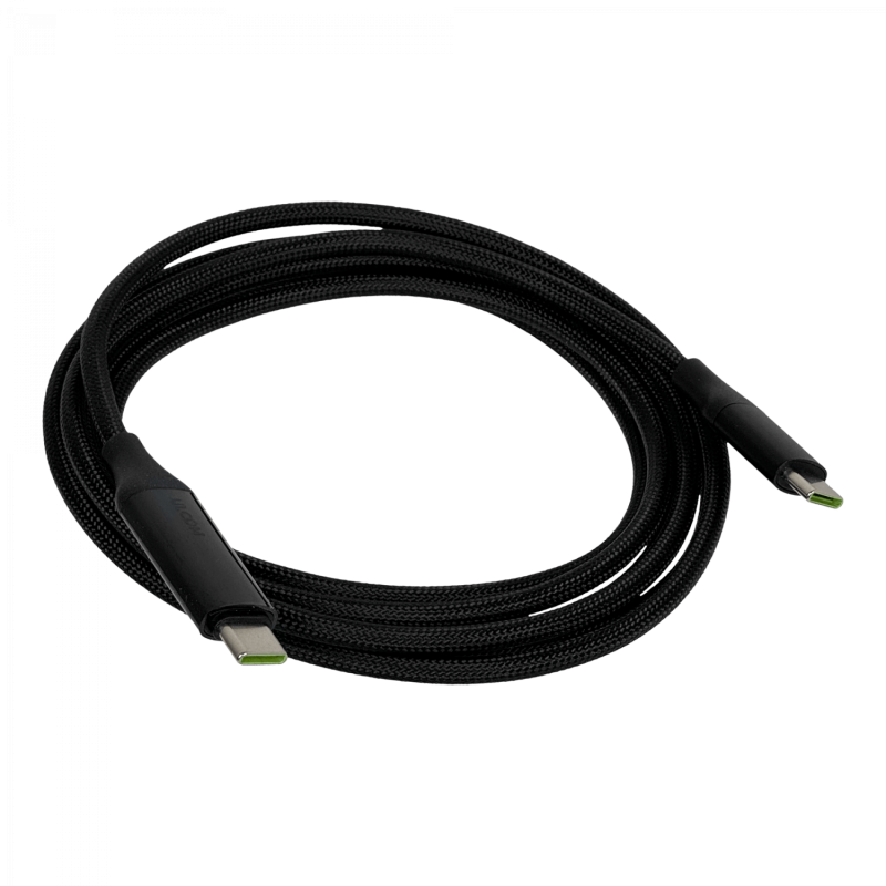 Ubiquiti CC2-U | Cable USB-C de 2 m con indicador de potencia de 100 W
