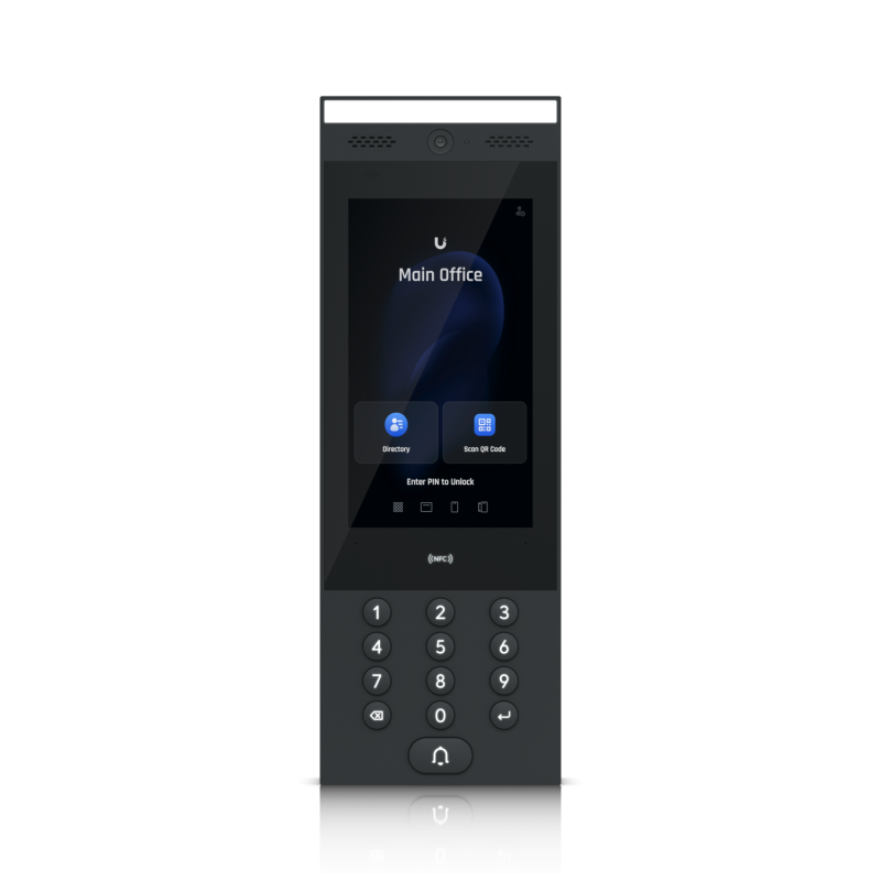 Ubiquiti UA-INTERCOM | Intercomunicador táctil UniFi Access con NFC