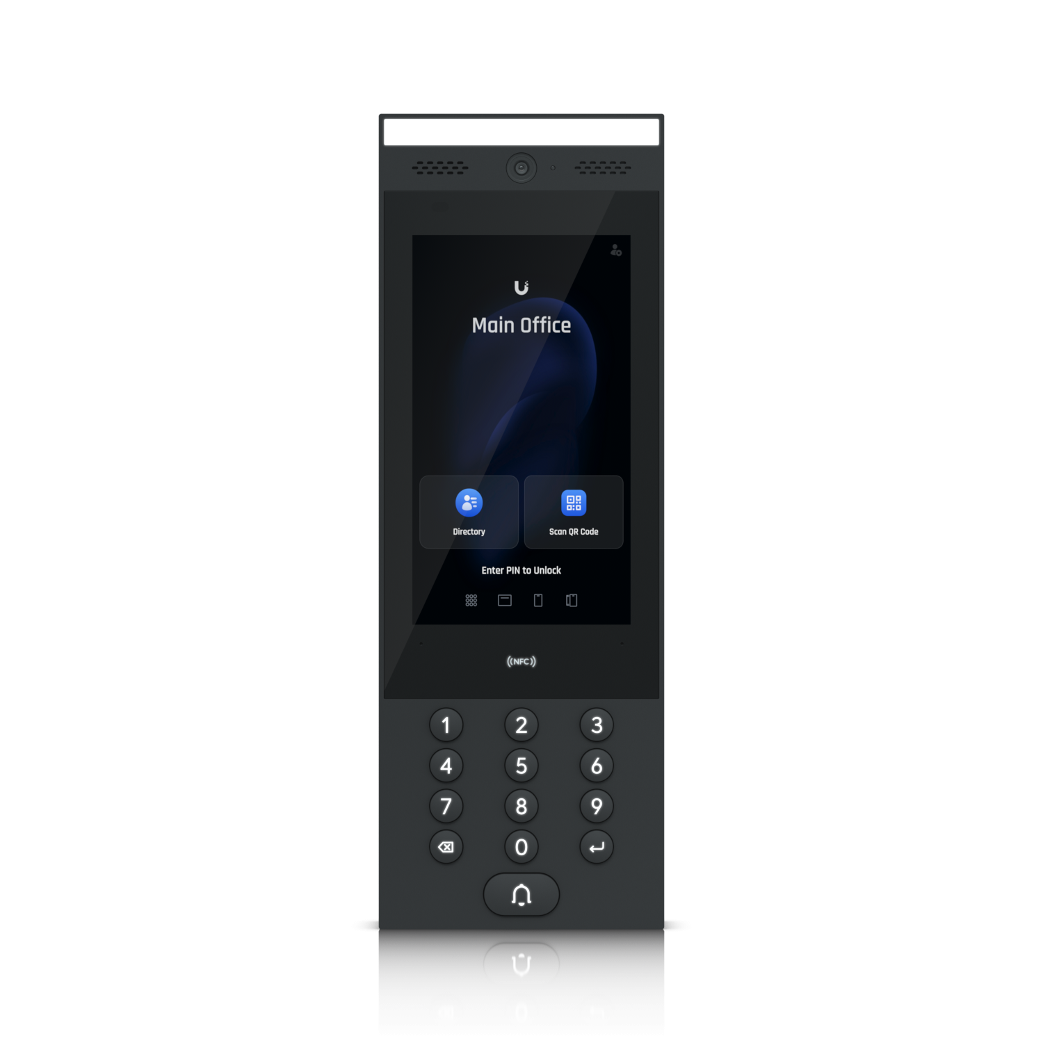 Ubiquiti UA-INTERCOM | Intercomunicador táctil UniFi Access con NFC