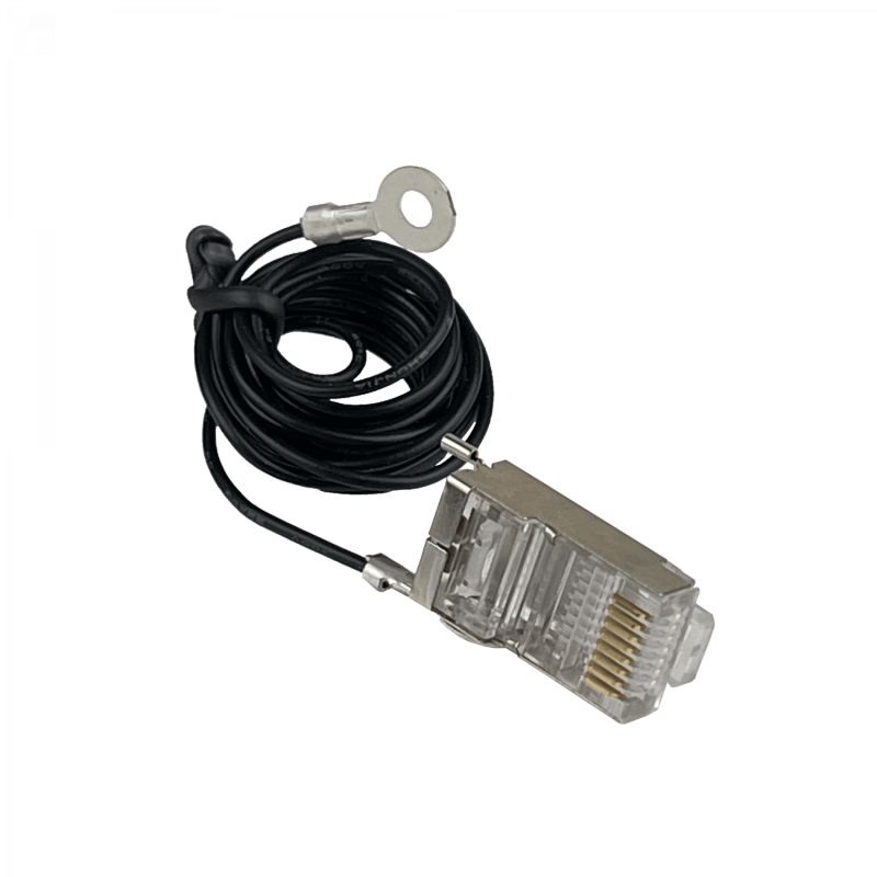 Ubiquiti UISP-GND | Pack de 20 conectores RJ45 blindados con cable de tierra