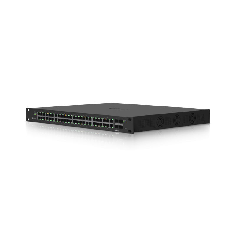 Ubiquiti ES-48-500W | EdgeSwitch 48 puertos PoE, 2 SFP y 2 SFP+ 10G