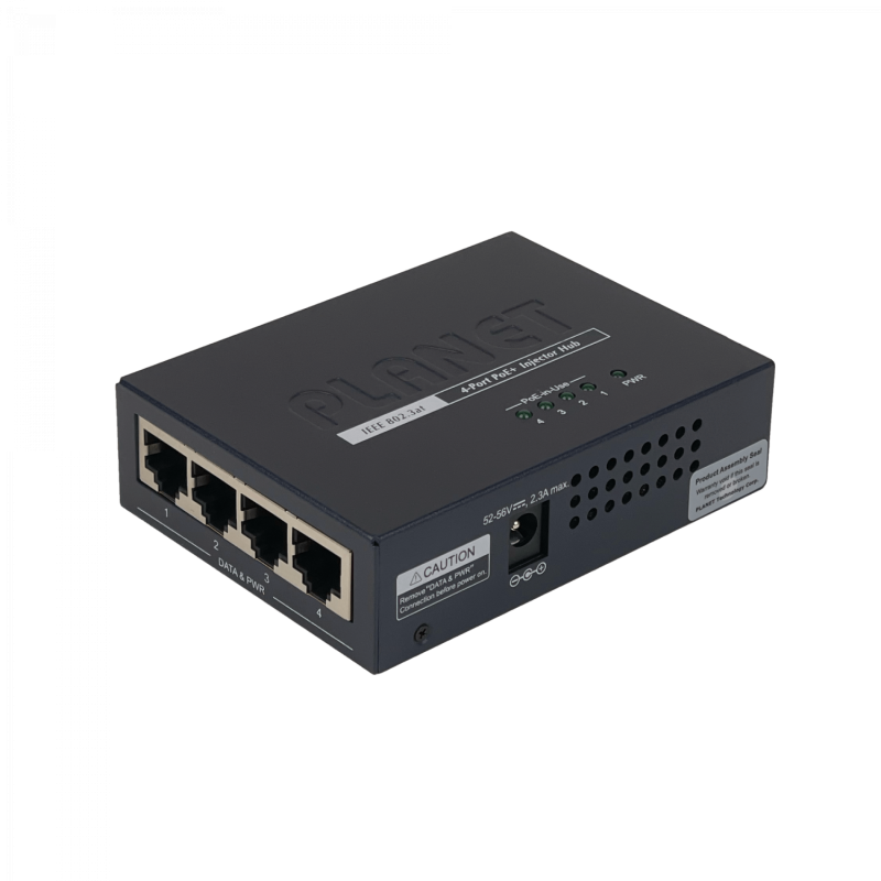 PLANET HPOE-460 | PoE 15-48V 0-16W p/puerto