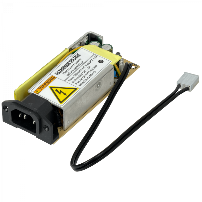 Fuente de poder MikroTik F24-W60R 24 V 2,5 A