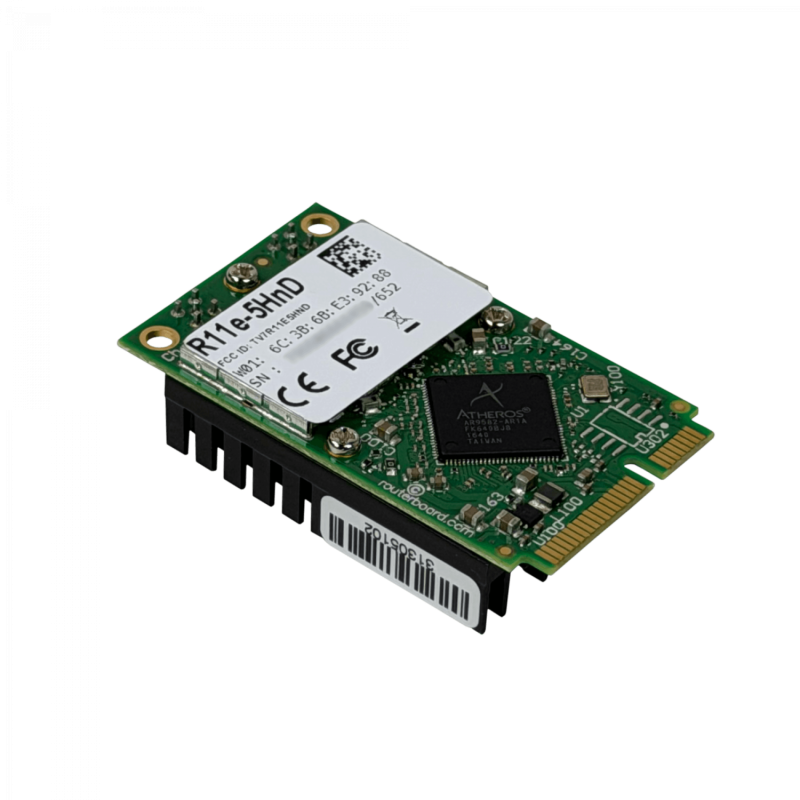 MikroTik R11e-5HnD tarjeta miniPCIe