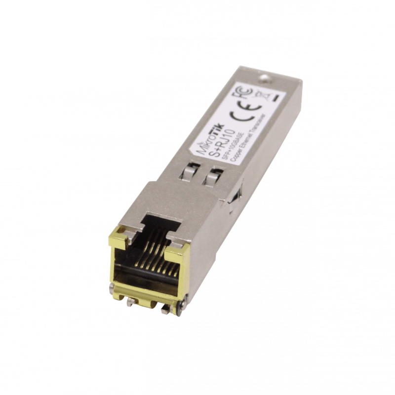 MikroTik S+RJ10 módulo SFP+ a RJ45