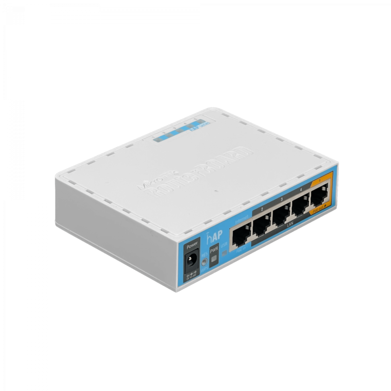 MikroTik hAP router WiFi