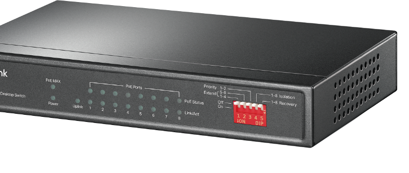 TP-Link TL-SF1009P | No-Admin < 13-PoE