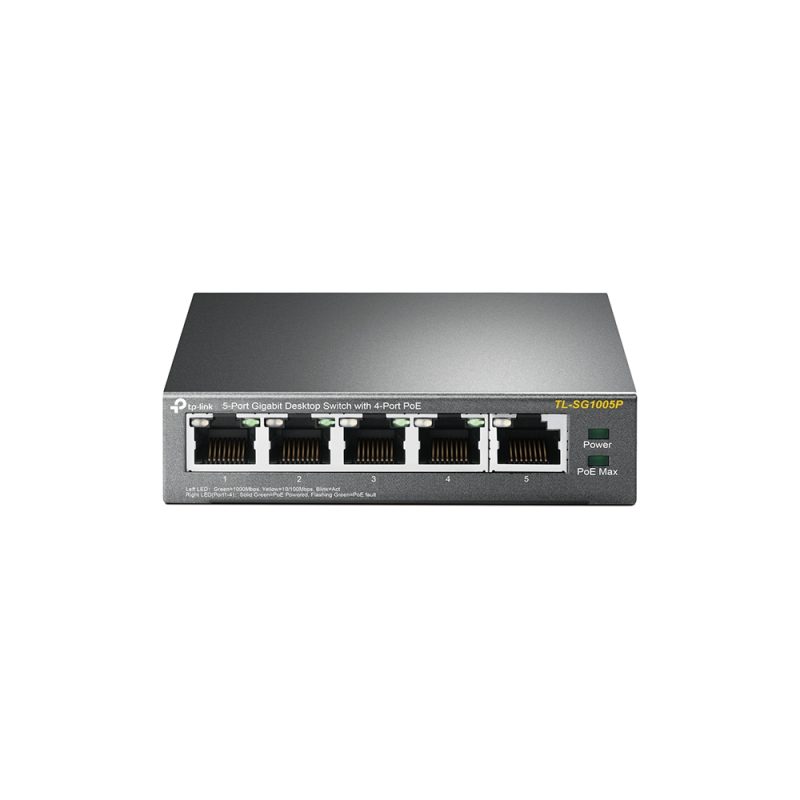 TP-Link TL-SF1005P | No-Admin < 13-PoE