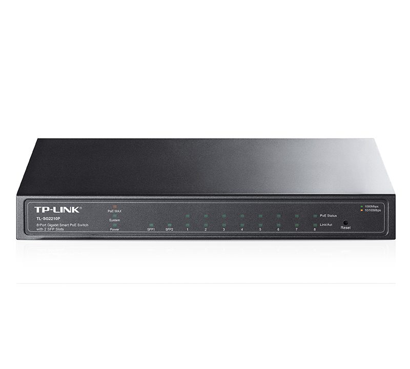 TP-Link SG2210P | Admin 8-12 PoE